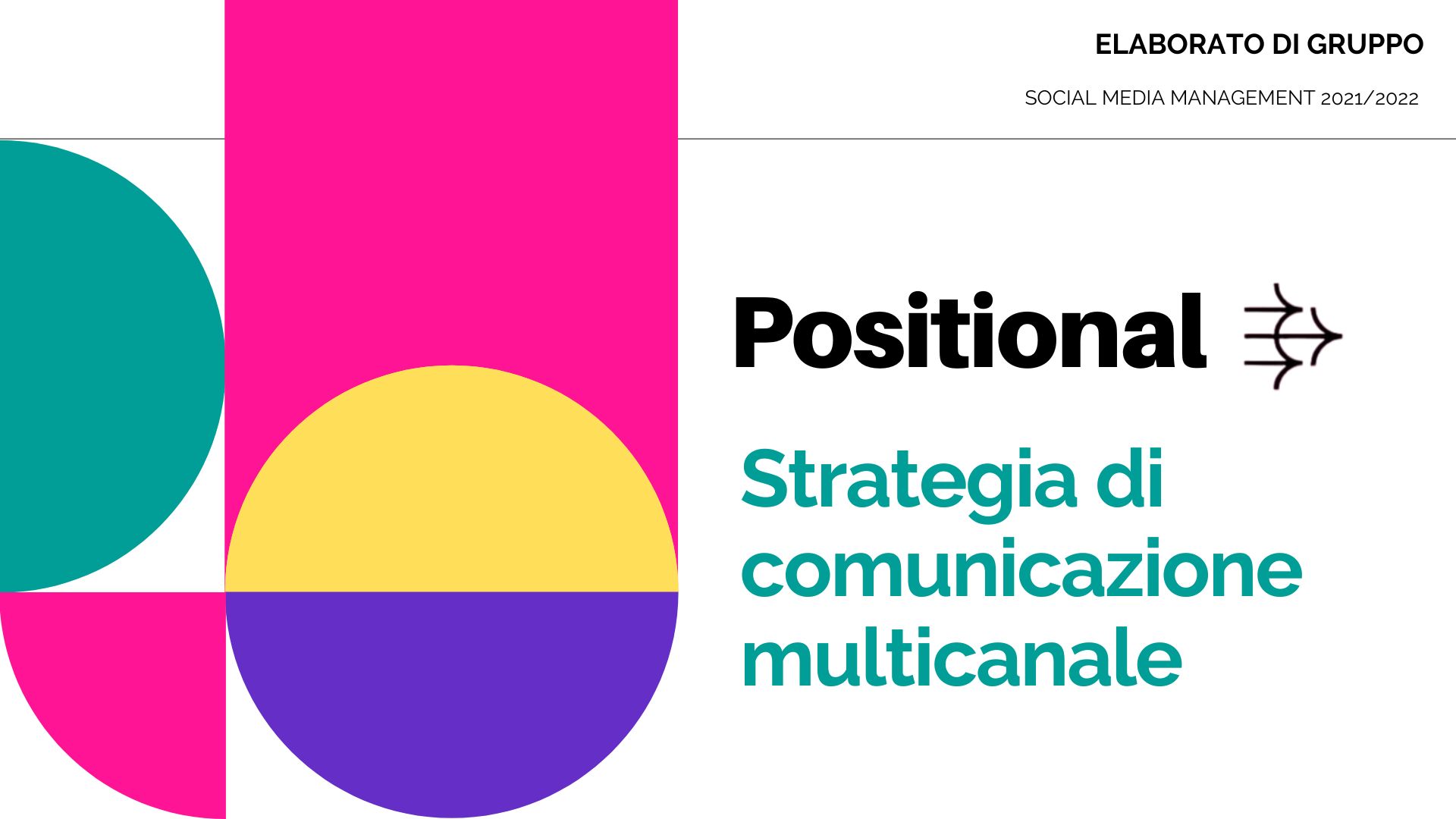 Immagine di copertina astratta con logo Positional